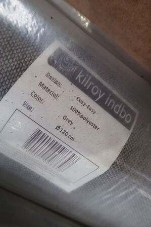 Tæppe KILROY INDBO COZY-EASY Grey Ø120