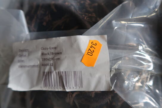 Tæppe KILROY INDBO COZY-EASY Black/Brown 190 x 290
