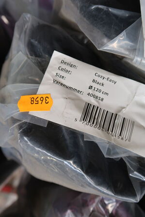 Gulvtæppe COZY-EASY Black Ø120