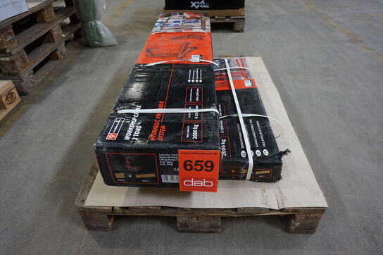 Widmann GR-2T Værksteds/motorkran 2000 kg, med sammenklappelig ben.