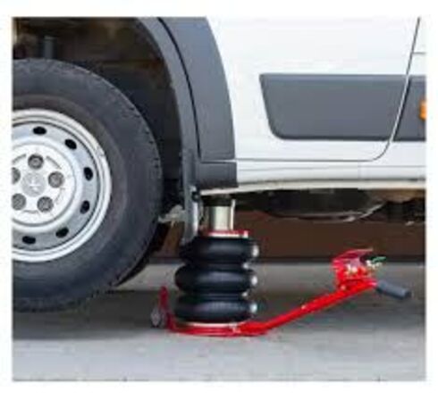 Luft donkraft 3T  bælge 270mm med kort/lang håndtag 