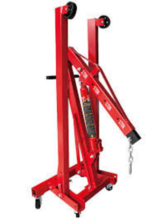 Widmann GR-2T Værksteds/motorkran 2000 kg, med sammenklappelig ben.