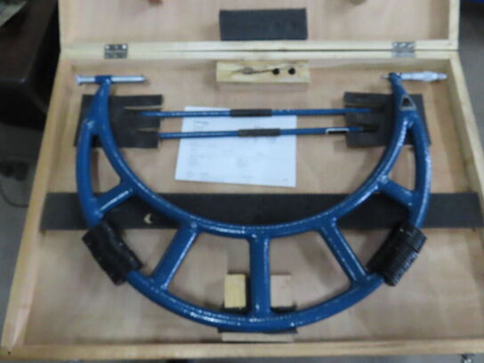 Udvendigt mikrometersæt med udskiftelige ambolte