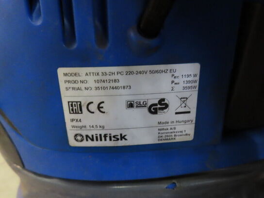 Støvsuger, Nilfisk ATTIX 33