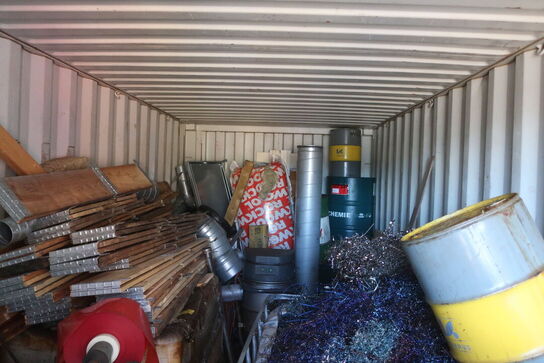 20" container med indhold