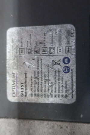 Borslibemaskine, Optimum OPTIgrind GH 15 T