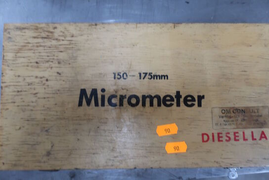 Udvendigt mikrometersæt