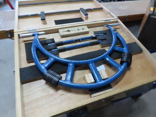 Udvendigt mikrometersæt med udskiftelige ambolte