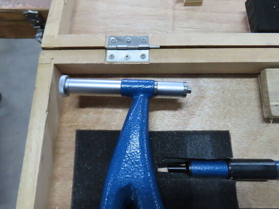 Udvendigt mikrometersæt med udskiftelige ambolte