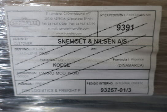 Værktøjsvogn, ny uåbnet