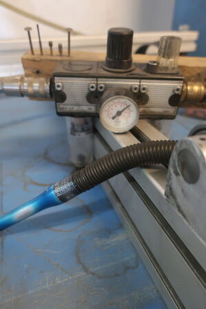 Slibestation med tilbehør