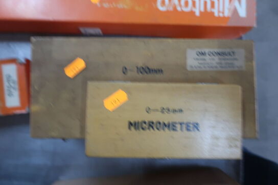 Udvendig mikrometerskruesæt