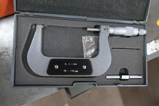 Udvendig mikrometerskruesæt