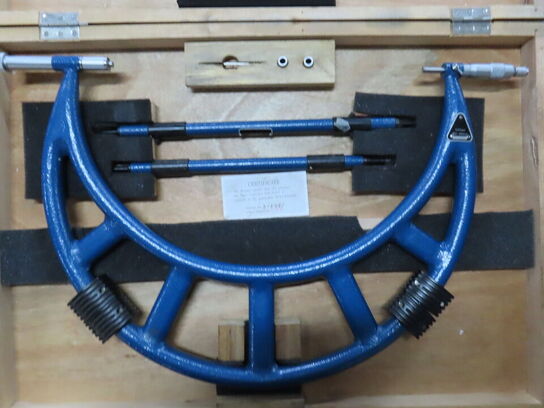 Udvendigt mikrometersæt med udskiftelige ambolte