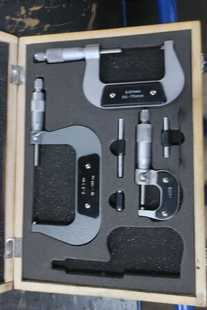 Udvendig mikrometerskruesæt