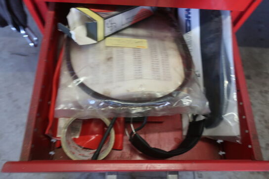 Skuffemodul med indhold