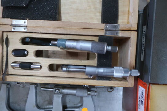 Udvendig mikrometerskruesæt