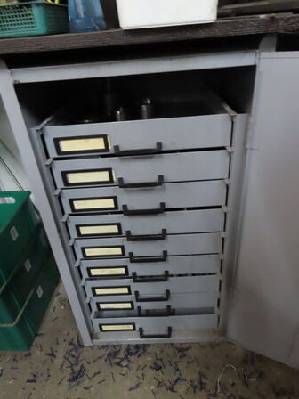 Værktøjsskabe med indhold