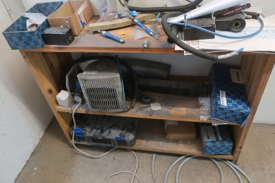 Slibestation med tilbehør