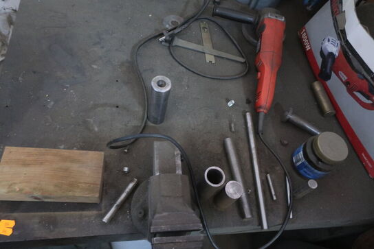 Svejsebord med indhold