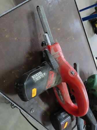 EL- rundsav og båndslibere