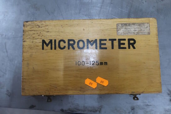 Udvendigt mikrometersæt