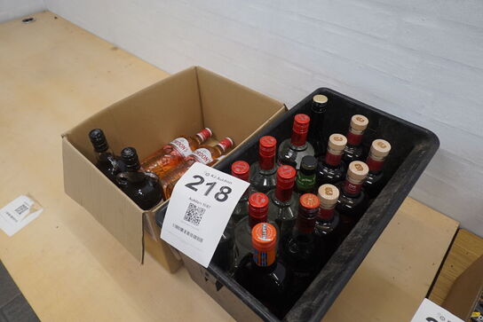 Stort parti alkohol