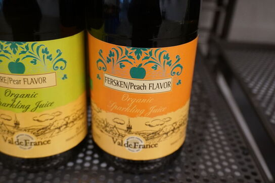 9 flasker VALDEFRANCE SPARKLING JUICE