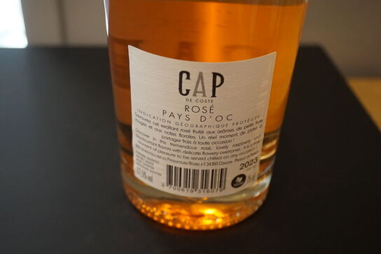 4 flasker CAP DE COSTE ROSÉ