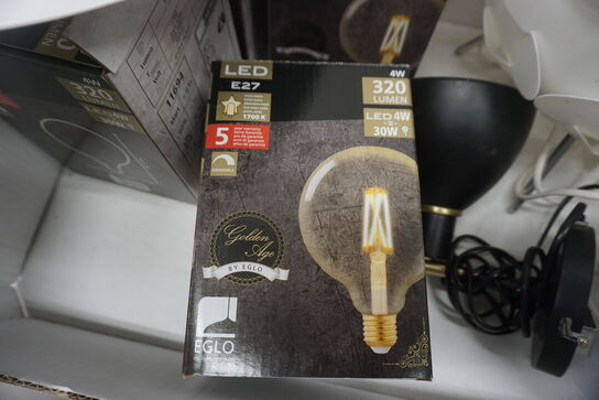 Diverse lamper + LED pærer NOR-TEC + WIZ