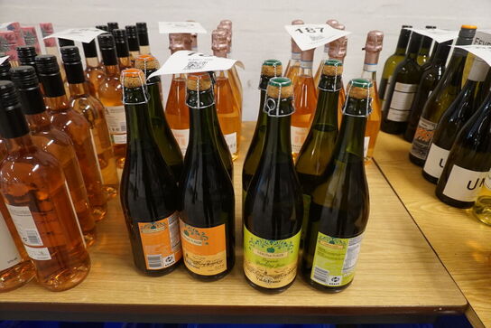 8 flasker VALDEFRANCE SPARKLING JUICE