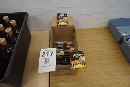 23 pakker DURACELL AAA batterier