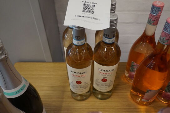 4 flasker CHIARETTO ROSÉ