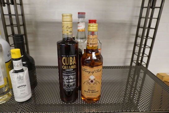 4 flasker spiritus + monin