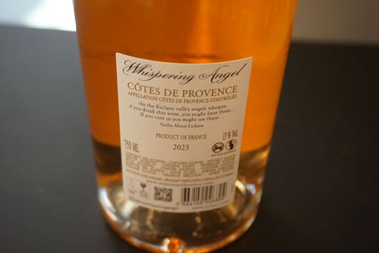 6 flasker WHISPERING ANGEL ROSÉ