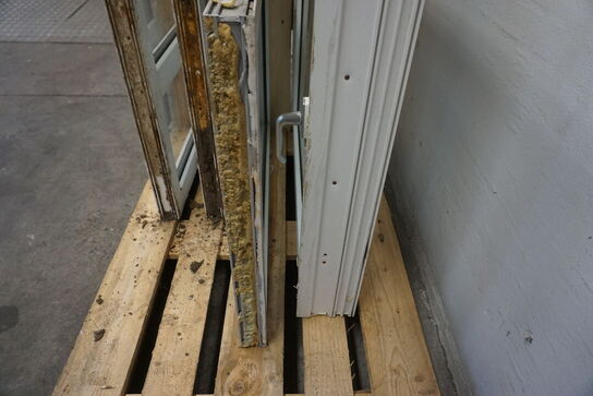 4 stk. vinduer PLAST