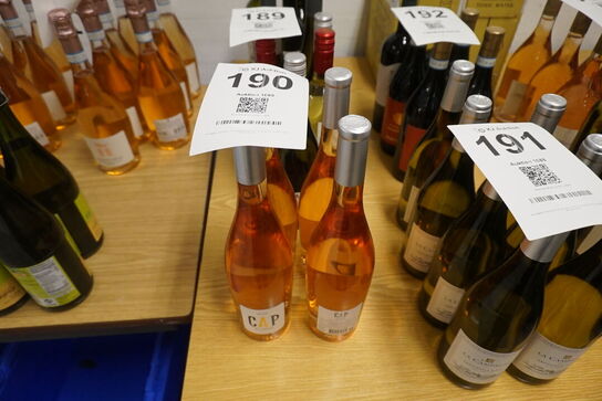 4 flasker CAP DE COSTE ROSÉ