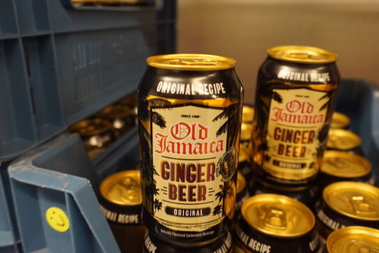 3 kasser GINGER BEER