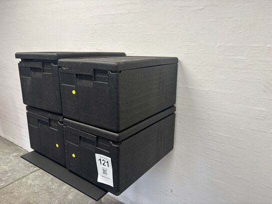 4 stk. thermokasser CAMBRO