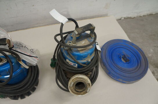 2 stk. Dykpumper TSURUMI PUMP HS2.4S