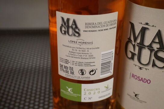 7 flasker MAGUS ROSÉ