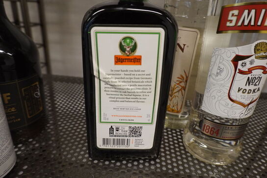 4 flasker spiritus + monin