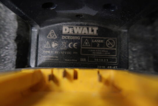 Linjelaser DEWALT DCE089G