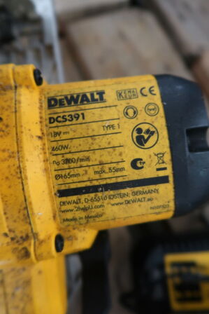 Akku-Rundsav DEWALT DCS391