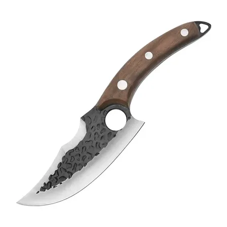 Ergonomisk japansk urtekniv – Ergonomisk japansk urtekniv – valnøddeskaft