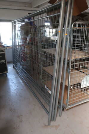 5 stk. bygningshegn og afspæring