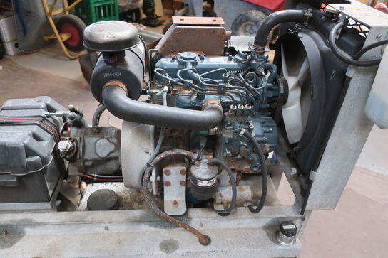 Hydraulikpumpe/trykstation m. KUBOTA D905 motor