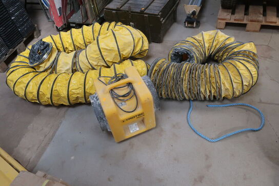 Transportventilator TROTEX TTV 2500 med slanger