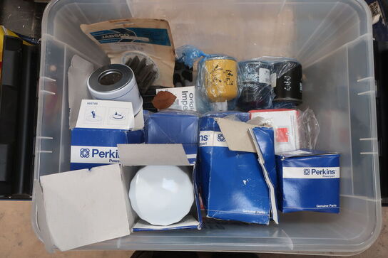 5 stk. bukke samt kasse m. div. filtre