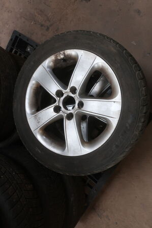 3 stk. dæk med fælge 205/55R16